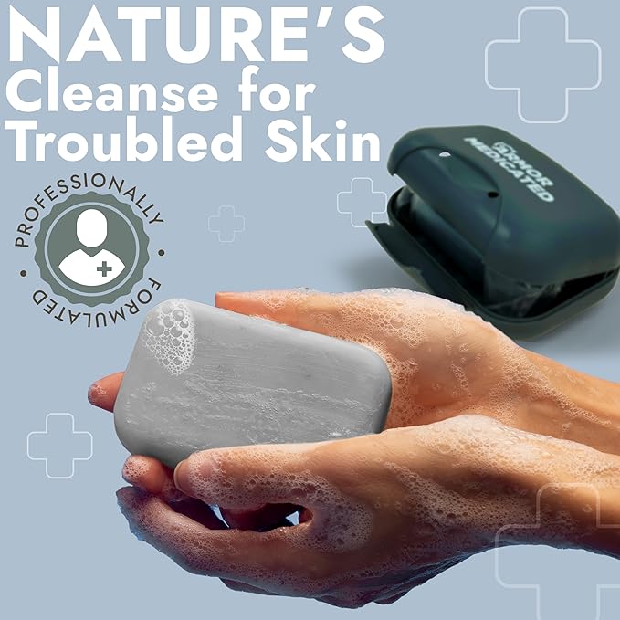Antibacterial Soap Antibacterial Hand Soap for All Skin Types | Kills 99.9% of Germs & Bacteria | Helps with Jock Itch, Athlete’s Foot, Ringworm, Itchy Skin & Odor Soap with Case Pack of 2