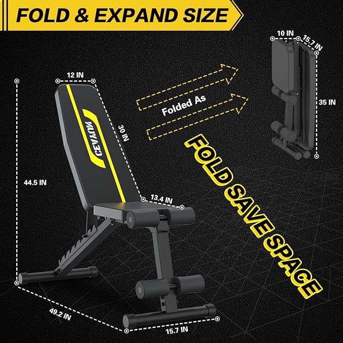 Adjustable Weight Bench Press