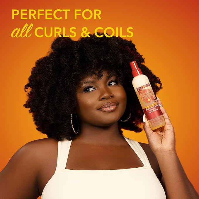 Creme of Nature Anti-Humidity Gloss & Shine Mist, Lightweight Frizz Control and Heat Protection, Infused with 100% Organic Argan Oil from Morocco, 4 oz