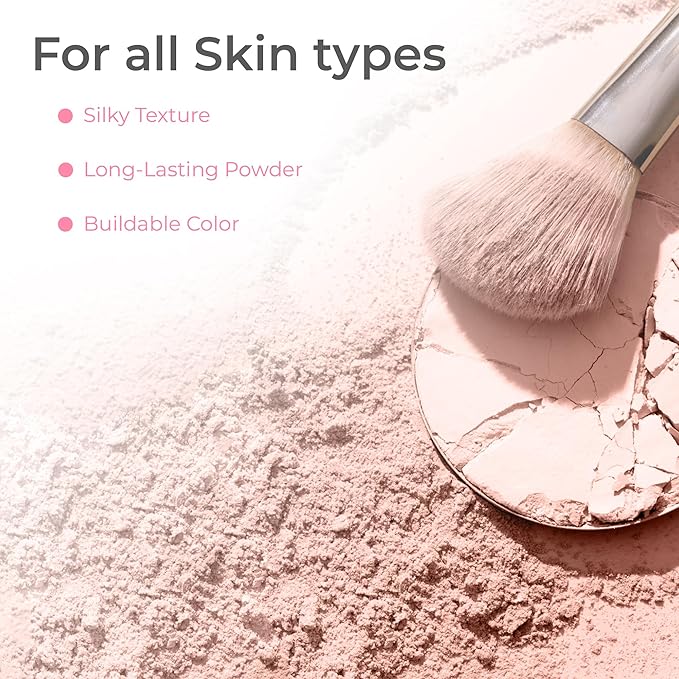 ULTIMATE KIT (EBONY) Full Size Mineral Makeup Set Matte Foundation Kit Bare Face Sheer Powder Cover