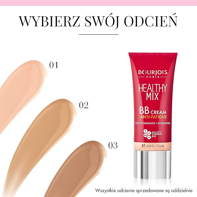 Bourjois Healthy Mix Bb Cream 01 Light 30Ml 30Ml