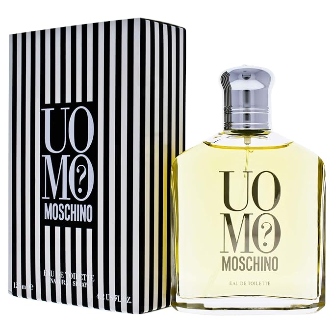 MOSCHINO Uomo for Men - 4.2 Ounce EDT Spray (Pack of 2)