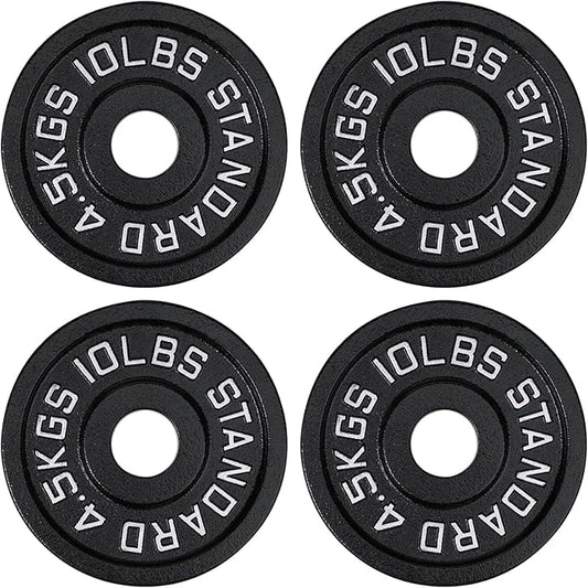 Cast Iron 2-Inch Olympic Weight Plates Set (40, Pounds)