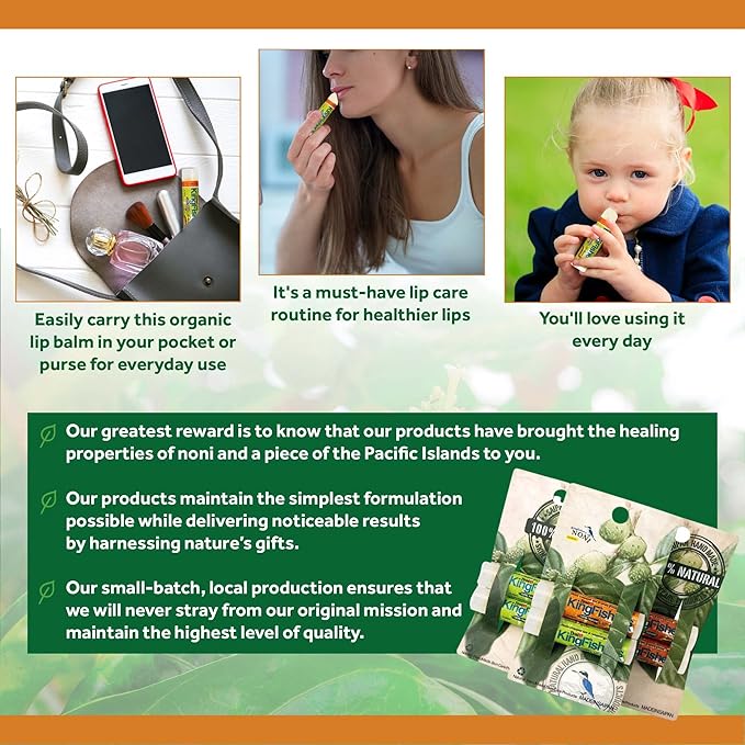 Lip Balm Mint,100% Natural Moisturizing Lip