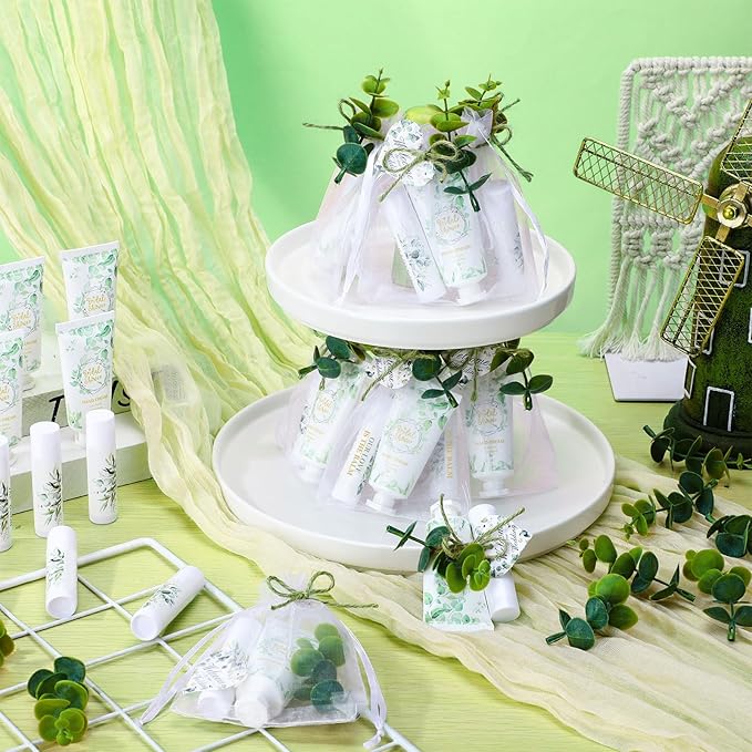 50 Set Bridal Shower Favors Bulk Decoration(Eucalyptus)