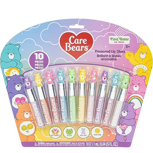 Townley Girl Care Bears 10 Piece Plant Based Lip