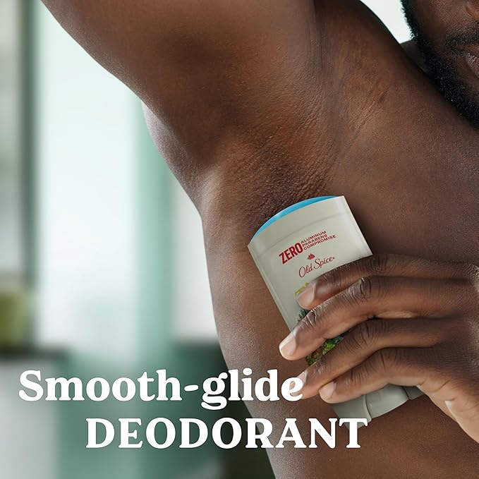 Old Spice Men's Aluminum-Free Deodorant, Timber with Sandalwood, 24/7 Odor Protection, 3oz (Pack of 3)