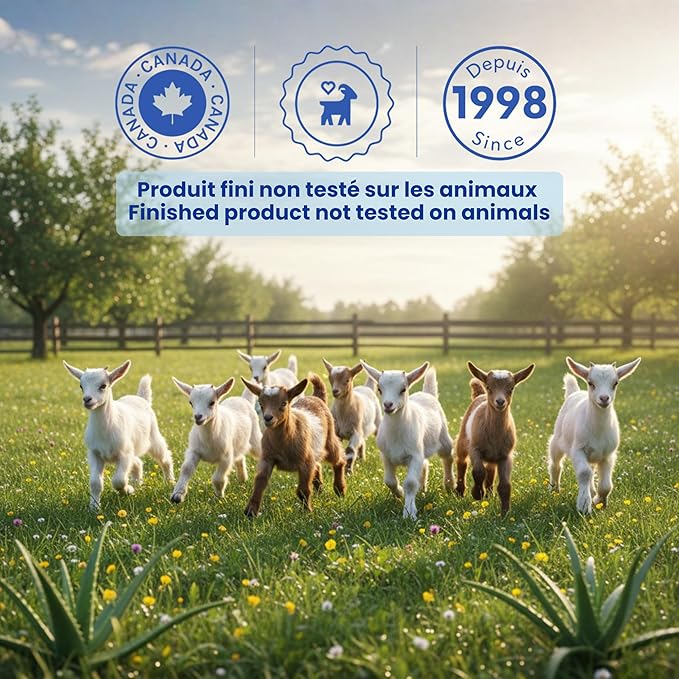 Caprina Fresh Goat’s Milk Body Wash, LAVENDER OIL, 625 ml, Moisturizing Cleanser for Normal Skin, Gentle Daily Hydration