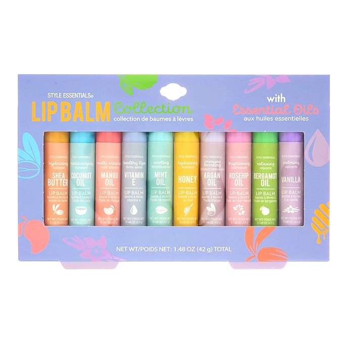 Expressions 10pc Lip Balm Collection -Hydrating