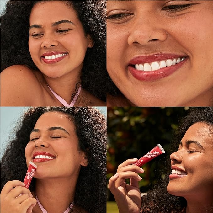 Lanolips Fruity Jellybalm, Strawberry - Tinted 0.35oz)