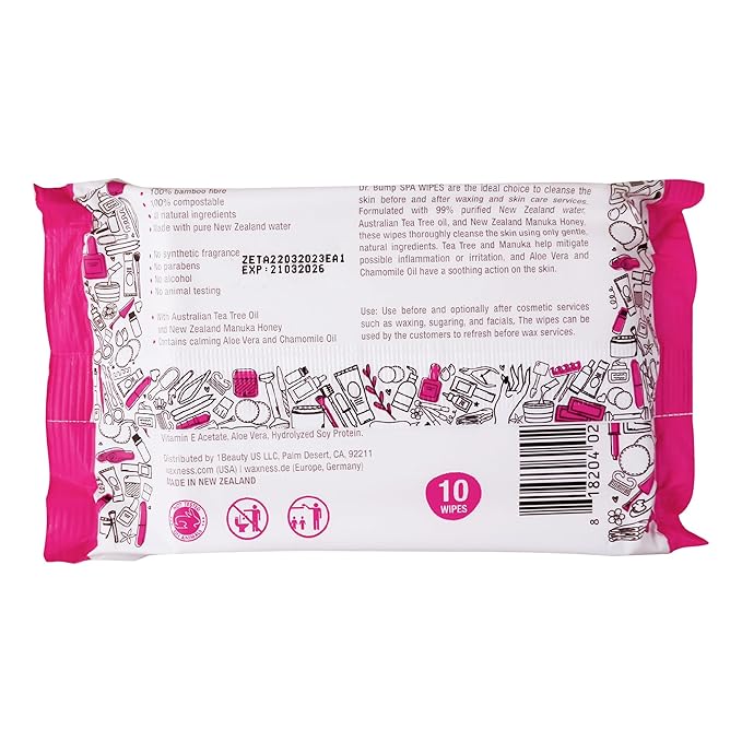 Intimate Care Natural Spa Wipes