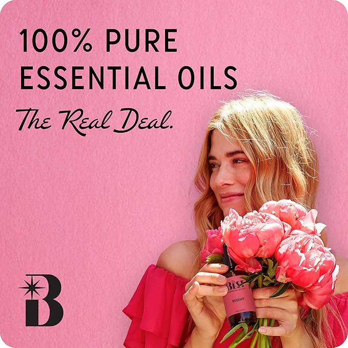 The Best Face + Glow Essential Oil Roll-On Blend- Premium Grade- Pre-Diluted in Coconut Oil- Ready to Use- 10 ml (.33 fl oz)