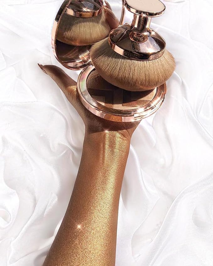 Ultra Large Body Makeup Brush For Self Tanner, Self Tan Back Applicator, Kabuki Brush For Bronzers Blend Self Tanning Applicator, Beauty Supreme Cream Liquid Foundation Brush for Face Leg Makeup
