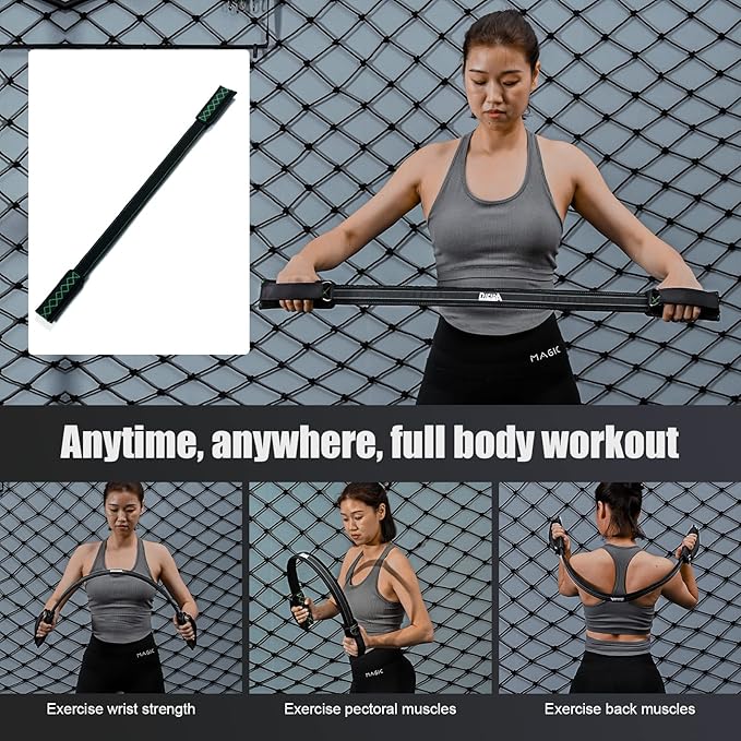 Power Twister Bar Elastic Fitness Body Bars