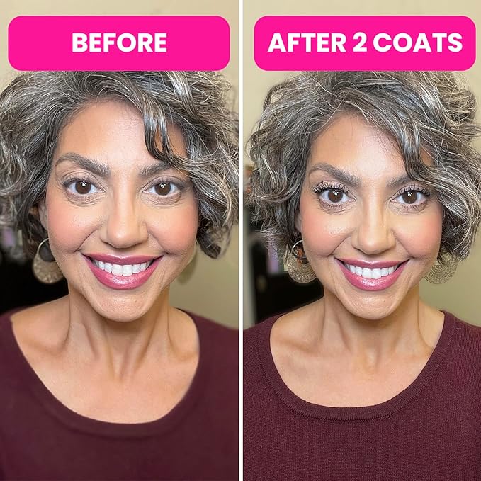 Prime Prometics PrimeLash Mascara for Older Woman – Volumizing, Incredible Length in 2 Coats – Long-Stay, Zero Clumps, Hypoallergenic (Mulberry)