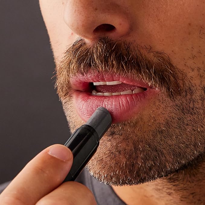 Harry's Black Lip Balm for Men - Hydrating Men's Lip Balm with Natural Finish - Korean Skincare Technology with Meadowfoam Oil (Pack of 2)