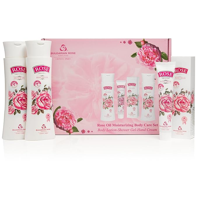 Bulgarian Rose Oil Moisturizing Body Care
