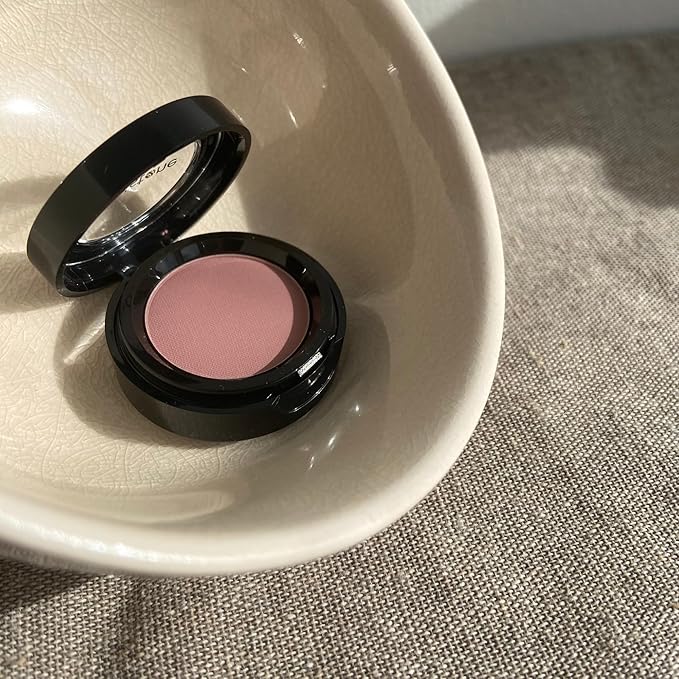 Sandstone Scandinavia Eyeshadow for Sensitive Eyes, Pink Eyeshadow with Long Durability, Allergy Certified, Fragrance-Free and Vegan Eye Make-Up, Hypoallergenic Make-Up (414 Light Rose)