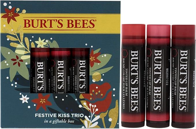 Burt's Bees, Festive Kiss Trio 2020,