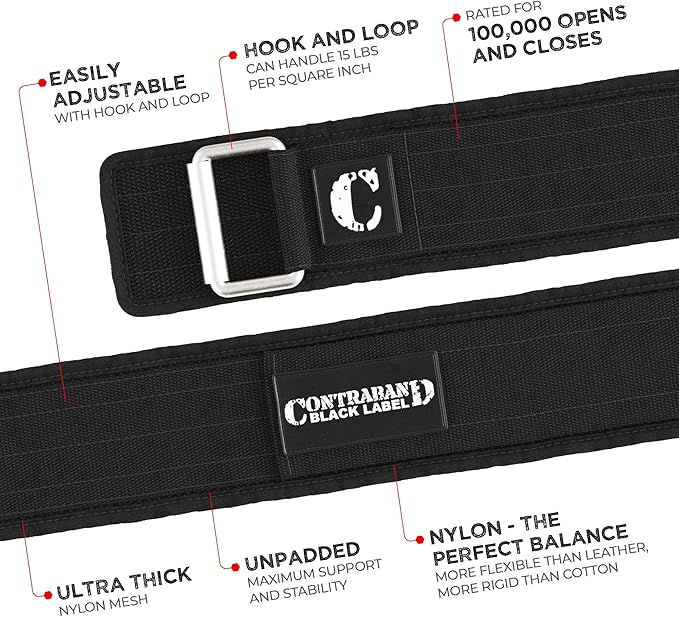 Contraband Black Label 4010 4 Inch Nylon Weight