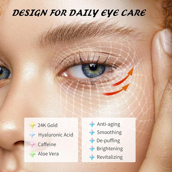 Maskiss Under Eye Patches (28 Pairs), Valentines Day Gifts for Her, 4 Colors Eye Masks for Dark Circles Puffy Eyes, Undereye Bags and Wrinkles Puffiness, Skin Care Gift for Bachelorette Party Favors