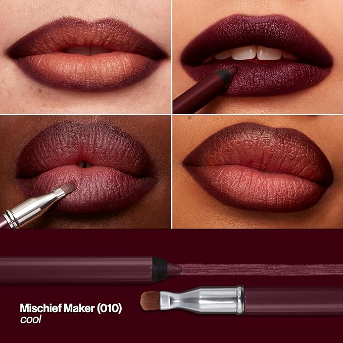 Revlon ColorStay Multi-Liner, Creamy Formula, Multiuse For Lips, Eyes & Face, Precision Brush for Easy Blending, 010 Mischief Maker