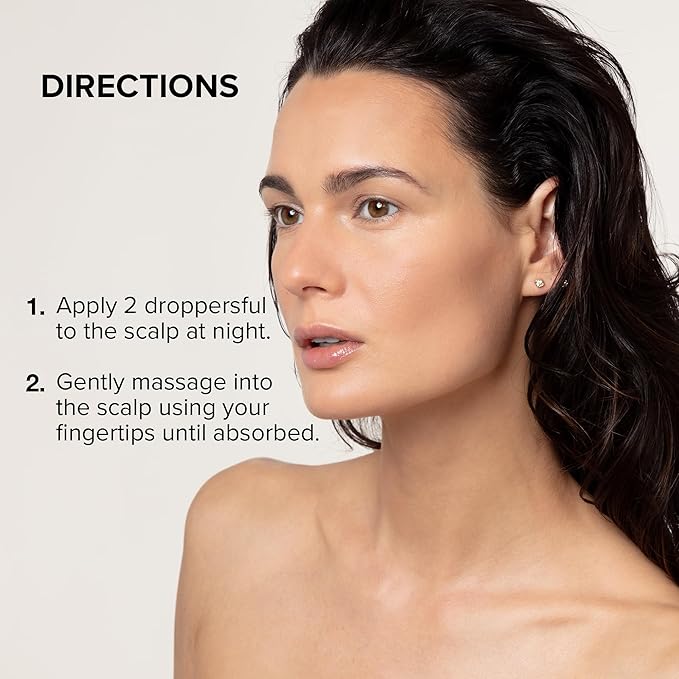 SeroVital Advanced Hair Thickening Serum – Maintain Natural Hair Color – Scalp Support – Multi Peptide Plant-Based Formula - Lightweight and Non-Greasy