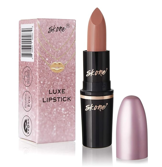 Skone Cosmestics | Charm Collection | Luxe hydrating Lip Stick | Vegan Formula | Infused with Vitamin E | Long Lasting Lightweight Lip Balm | Sebastian