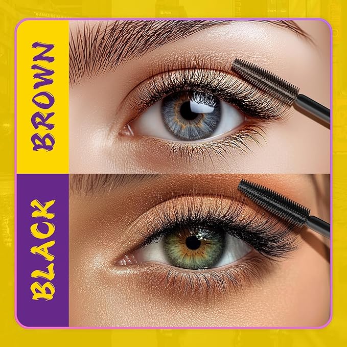 Bubble Mascara – Lightweight Volumizing Mascara for Fluffy, Lifted Lashes – Smudge-Proof, Jet Black Formula for Bold Curl, Lash Separation & Long-Lasting Bouncy Volume – No Clumps or Flakes