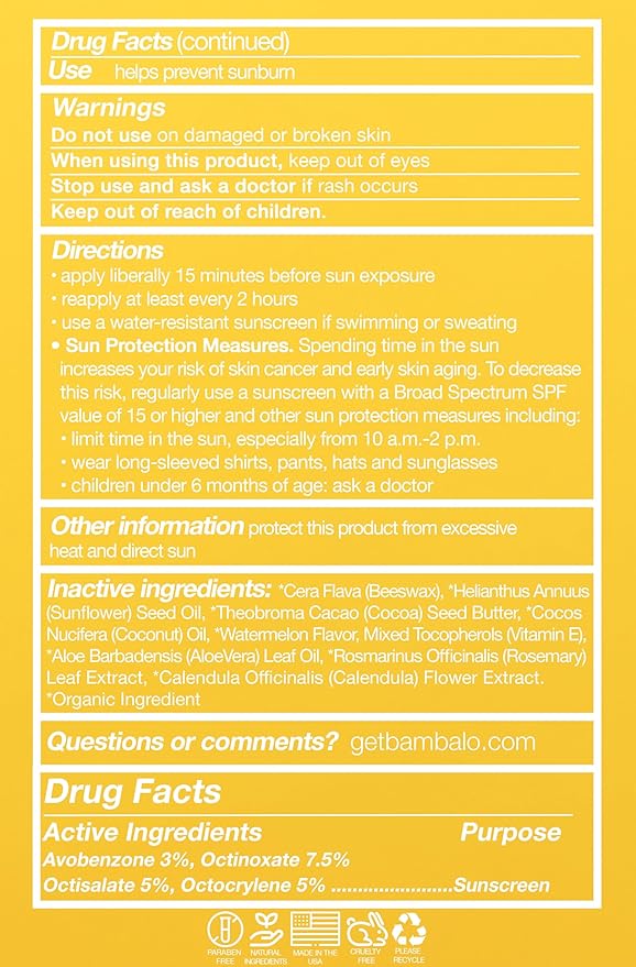 4-Pack Watermelon SPF 15 Lip Balm