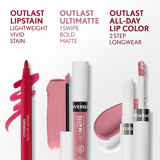 COVERGIRL Outlast All-Day Lip Color With Topcoat, Canyon