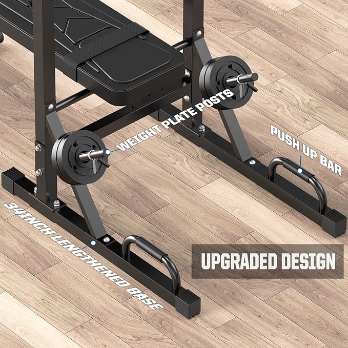 BEKING Weight Bench with Rack