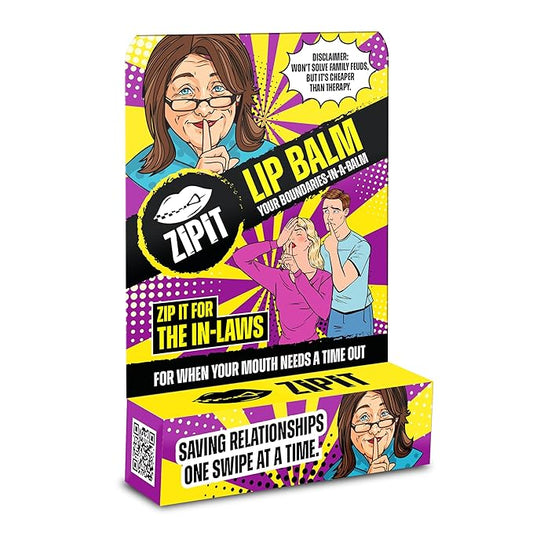 Zip It For In-Laws Lip Balm