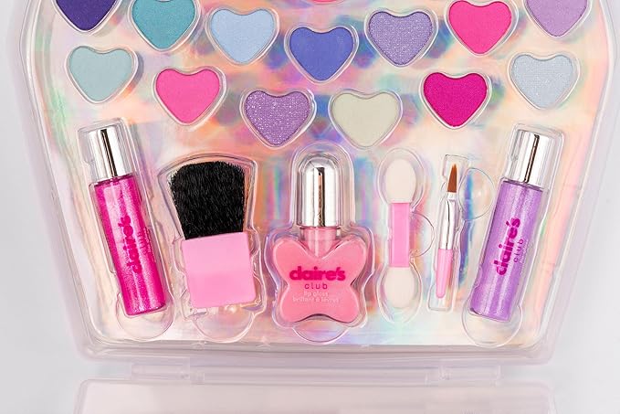 Claire's Club Pink Cupcake Makeup Case-