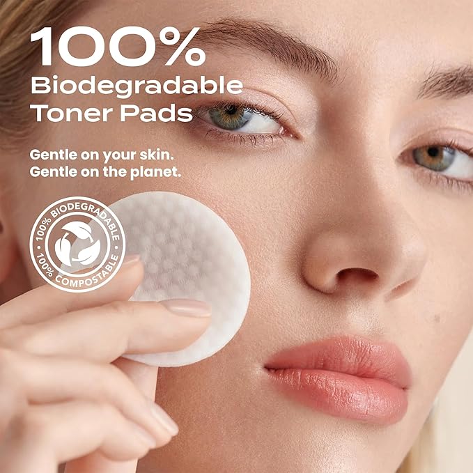 Body Restore Niacinamide Toner Pads – Valentines Day Gifts for Her and Him, Korean Skin Care, Face Wipe with Hyaluronic Acid, Travel Essentials, Birthday Gifts for Women and Men – Cooling Jelly