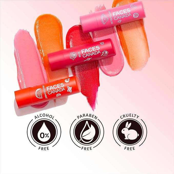Red Tinted Lip Balm - Rose Oz/4.5g