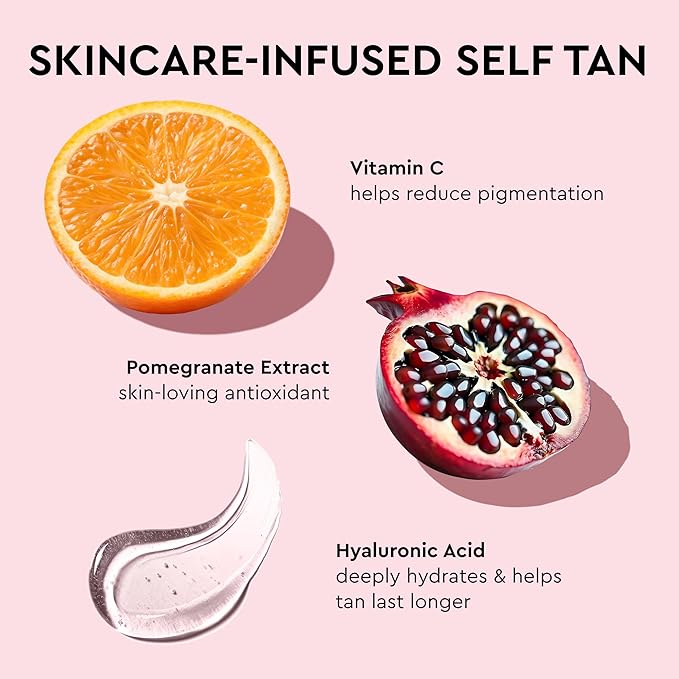 Tanologist Insta Glow Body Bronzer, Instant Illuminating Self-Tan, Hyaluronic Acid & Vitamin C, Streak-Free, Radiant Finish For All Skin Tones, 5.75 fl oz/170 ml Tube