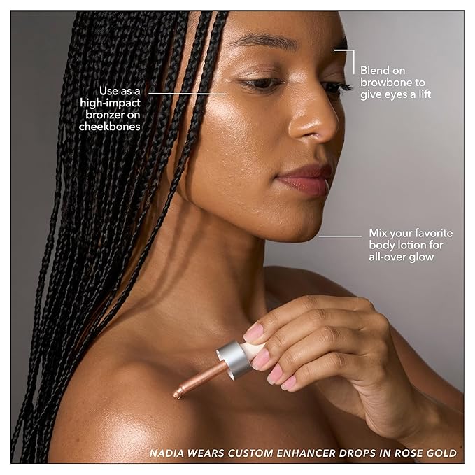 COVER FX Custom Enhancer Drops - Sunlight: Classic Liquid Highlighter 15mL