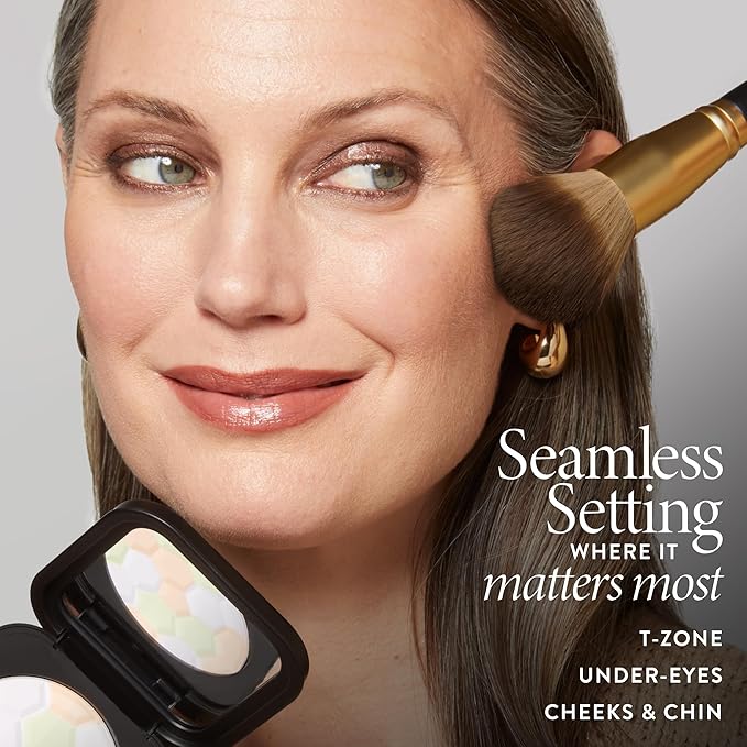 LAURA GELLER NEW YORK Cosmetic Professional Makeup Brushes - Cruelty-Free - 11 Setting Powder Brush