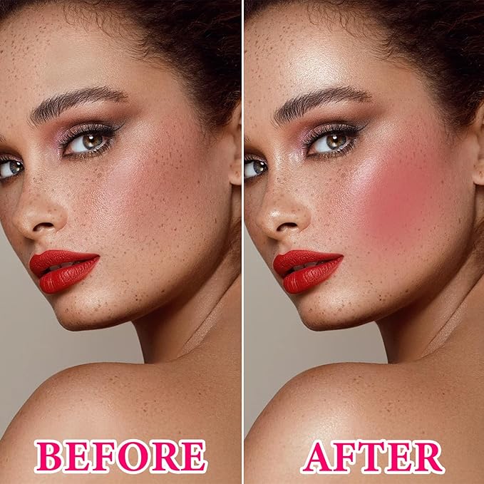 Cream Blush Stick,Blush Stick Long Lasting Non-greasy Multi Makeup Pen(05#)