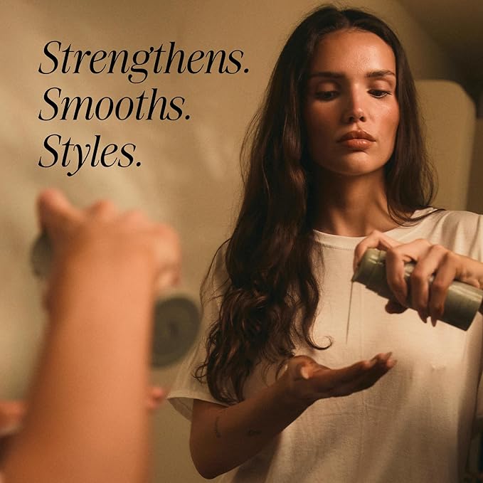 MANE IVY - Hair Elixir Serum - Smooth Frizz-Free Hair Instantly - 40ml 1.3 Fl Oz | Heat Protectant - Daily Styling & Overnight Treatment - Lightweight Formula with Hibiscus & Meadowfoam Extracts