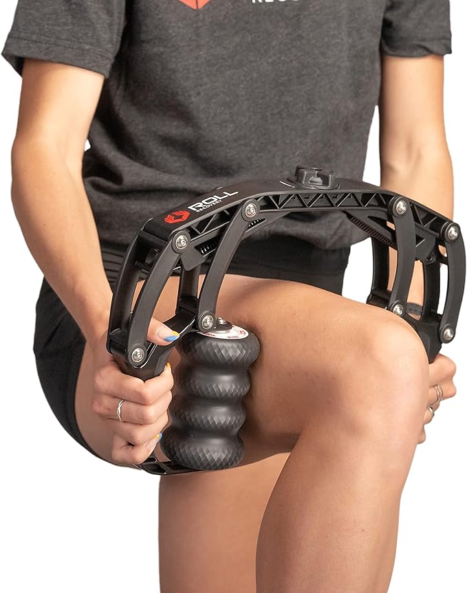 ROLL Recovery R8 Plus (Carbon Black) - Deep Tissue Massage Roller