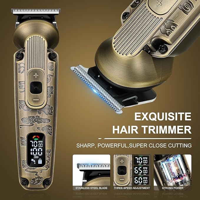 Foil Shavers for Men Beard Trimmer Electric Razor for Men Bald Head Hair Shaving Kit Cordless Waterproof