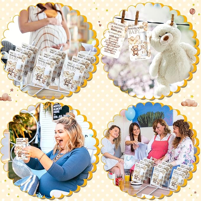 30 Pack Bear Baby Shower Party Bags