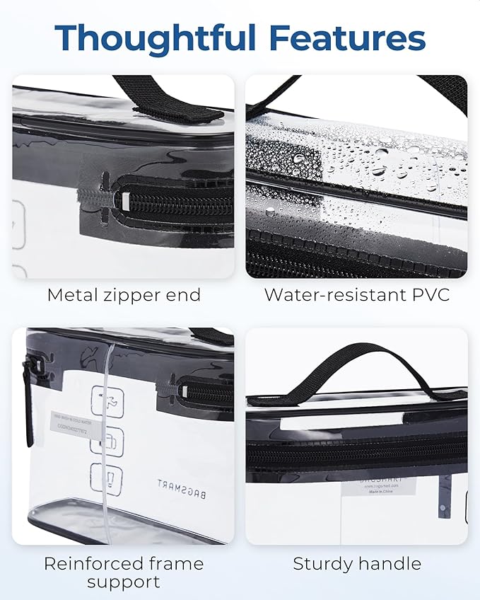 Bagsmart tsa approved toiletry bag,