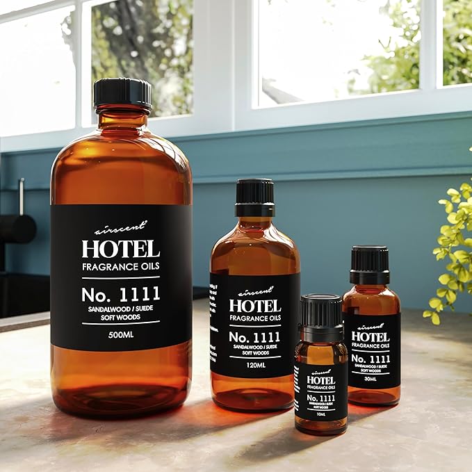 AirScent My Way Diffuser Oil Inspired by The 1 Hotel Miami Scent - Premium My Way Fragrance Oil Blend - 30 mL, 1 fl oz Glass Dropper Bottle for Ultrasonic and Waterless Diffusers and Crafting