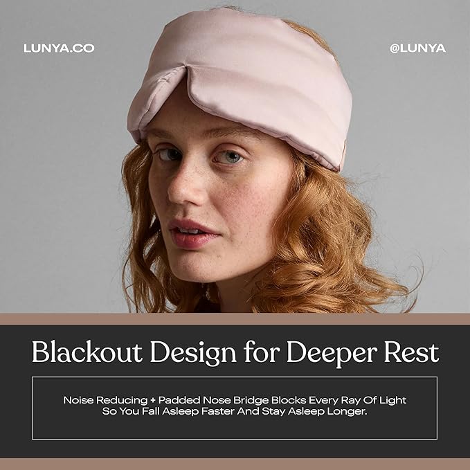 Lunya Men's Washable Silk Sleep Mask