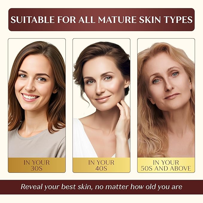 Dark Spot & Uneven Tone Face Cream with Retinol & Collagen – Anti-Aging Day & Night Moisturizer with Hyaluronic Acid for Women & Men, 1.7 oz