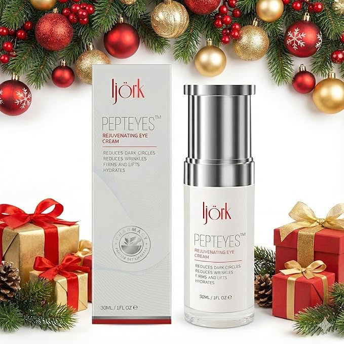 ljörk Dark circles under eye treatment | Eye Cream Anti Aging. Formulated for Dark Circles, Bags under the Eyes and Reducing Wrinkles.