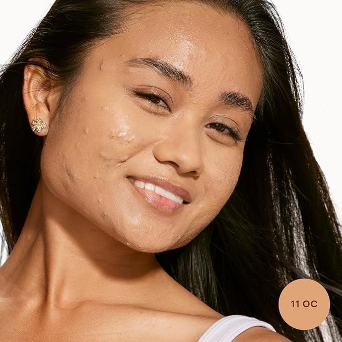 Tower 28 Swipe Serum Concealer - Hydrating Medium-Full Coverage Concealer + Under Eye Brightener - Skin Care Infused Makeup with Hyaluronic Acid + Soothing Centella - 11 Tan/Medium Warm (0.22 oz)